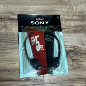 Vintage SONY Walkman Stereo Headphones MDR-005EL New in Box 1994 Lightweight